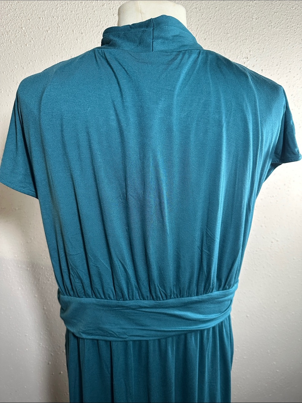 Soma Serenity Short Bra Dress Deep Teal Women’s size XXL NEW Built in Bra - Picture 8 of 13